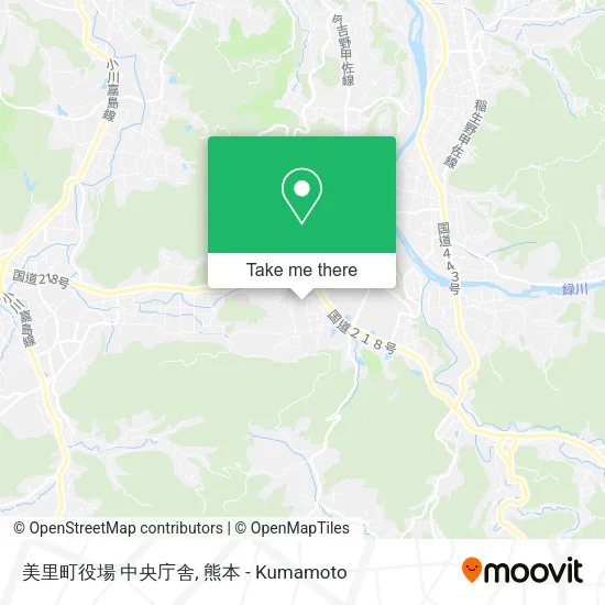 美里町役場 中央庁舎 map
