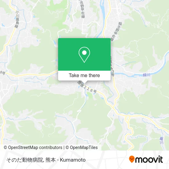 そのだ動物病院 map