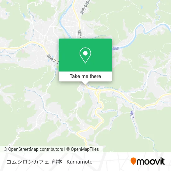 コムシロンカフェ map
