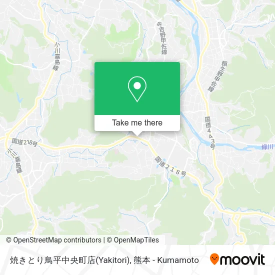 焼きとり鳥平中央町店(Yakitori) map