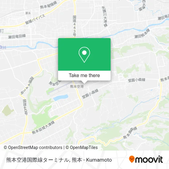 熊本空港国際線ターミナル map