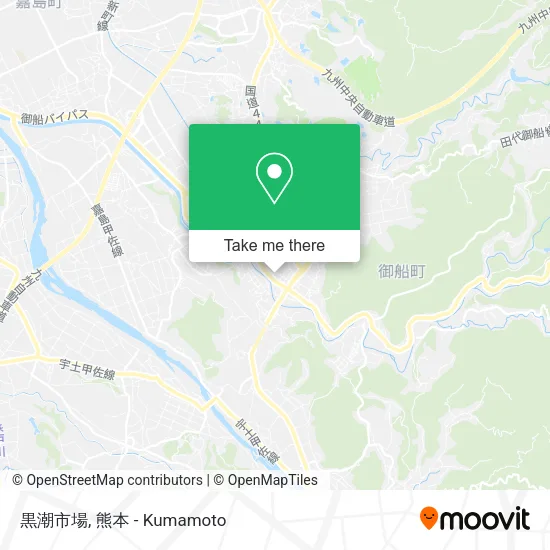 黒潮市場 map