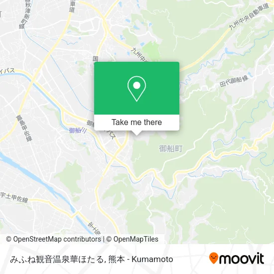 みふね観音温泉華ほたる map