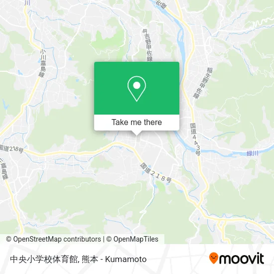 中央小学校体育館 map