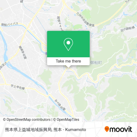 熊本県上益城地域振興局 map