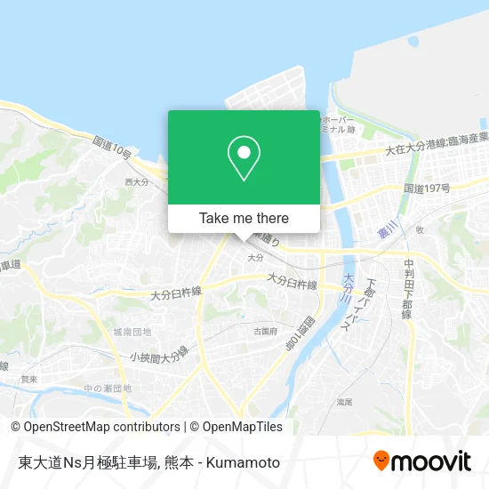 東大道Ns月極駐車場 map