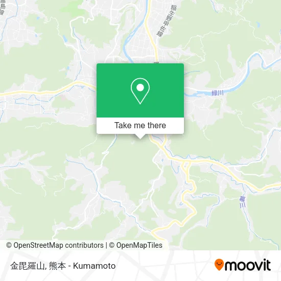 金毘羅山 map