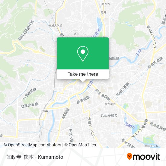 蓮政寺 map
