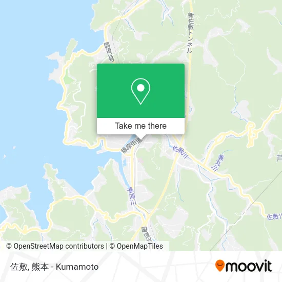 佐敷 map