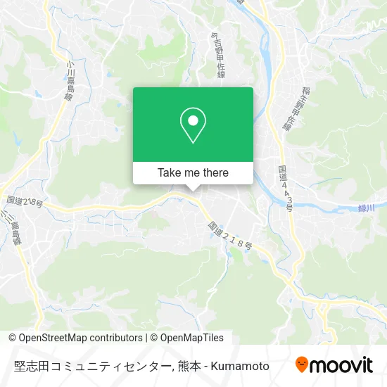 堅志田コミュニティセンター map