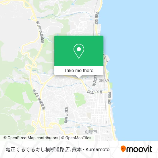 亀正くるくる寿し横断道路店 map