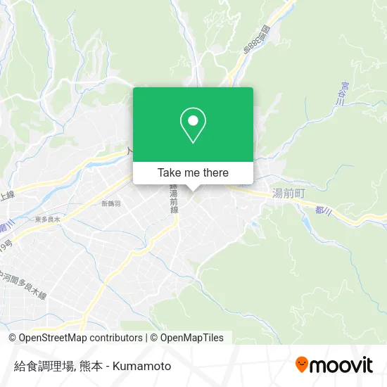 給食調理場 map