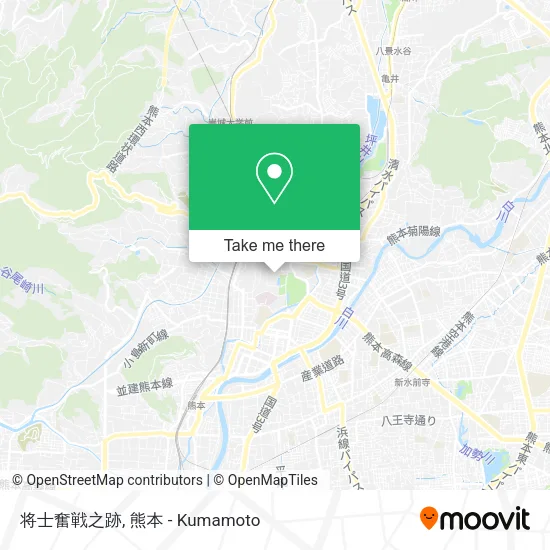 将士奮戦之跡 map