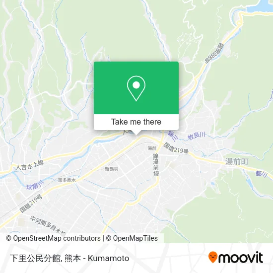 下里公民分館 map
