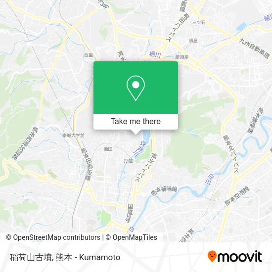 稲荷山古墳 map