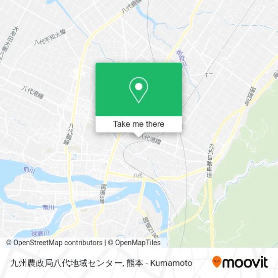 九州農政局八代地域センター map