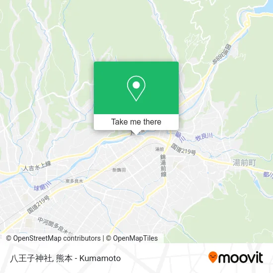 八王子神社 map