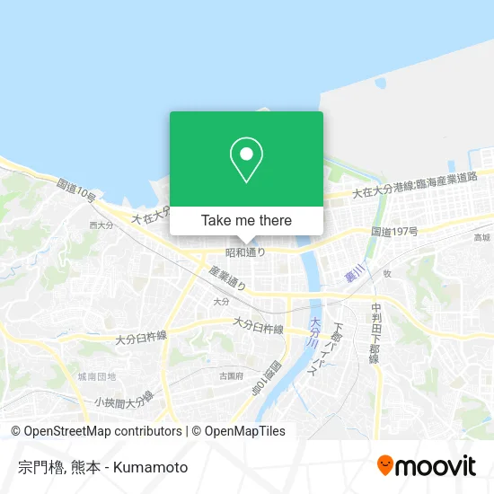 宗門櫓 map