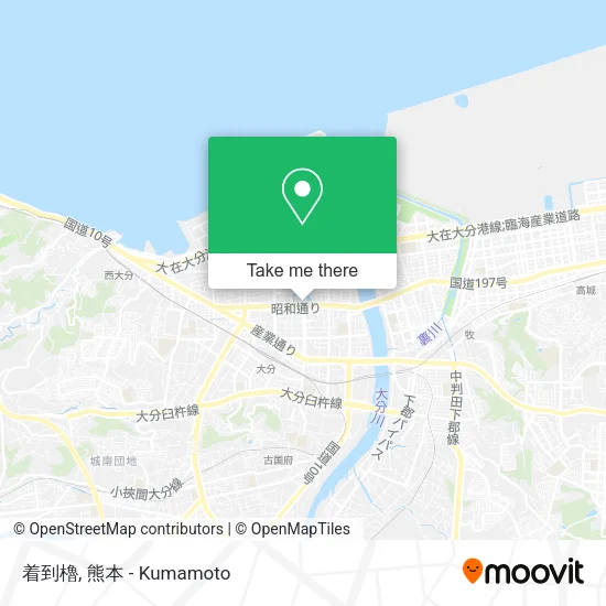 着到櫓 map