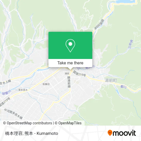 橋本理容 map