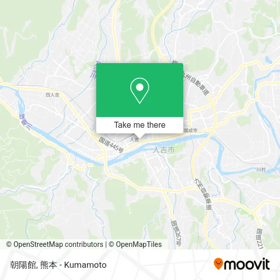 朝陽館 map