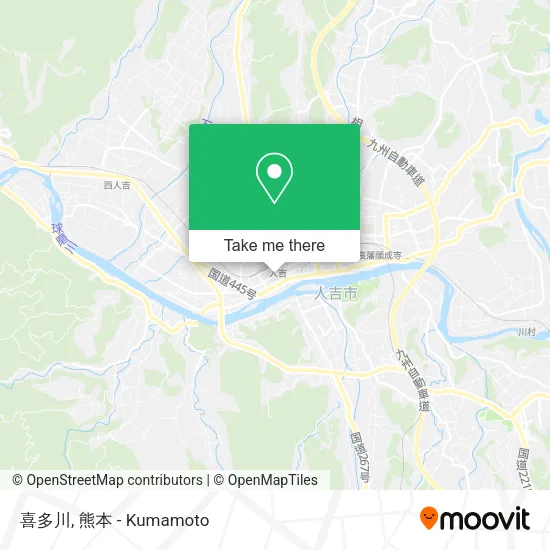 喜多川 map