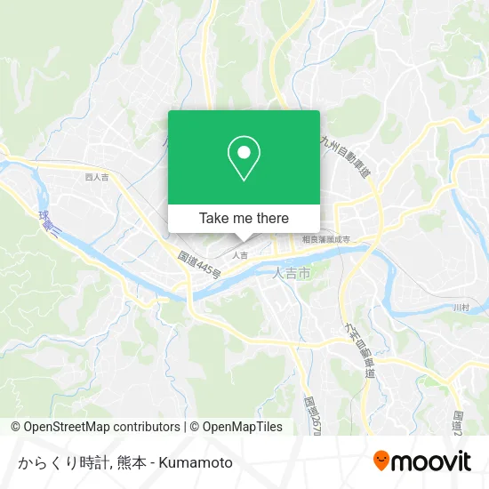 からくり時計 map
