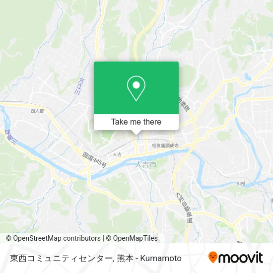東西コミュニティセンター map