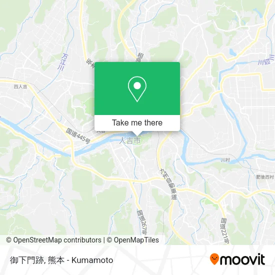 御下門跡 map