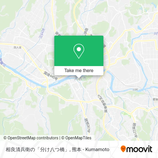 相良清兵衛の「分け八つ橋」 map