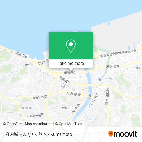 府内城あんない map