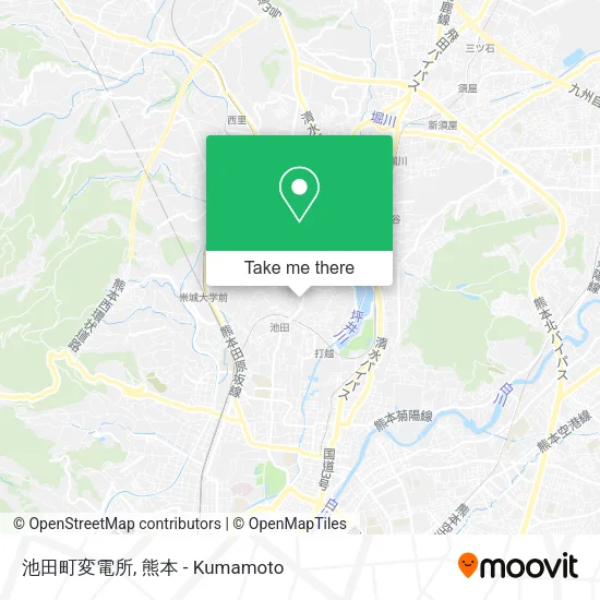 池田町変電所 map