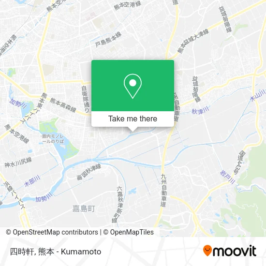 四時軒 map
