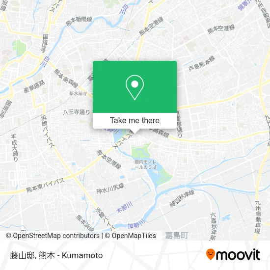 藤山邸 map