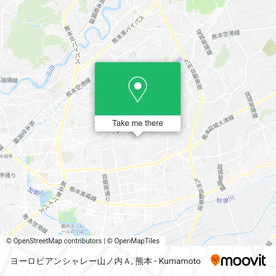 ヨーロピアンシャレー山ノ内Ａ map