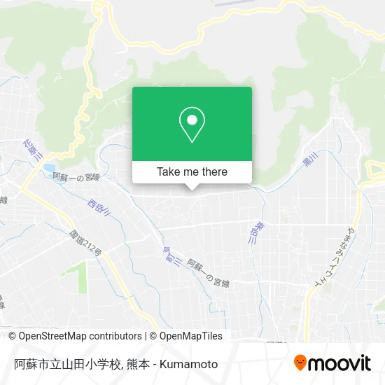 阿蘇市立山田小学校 map