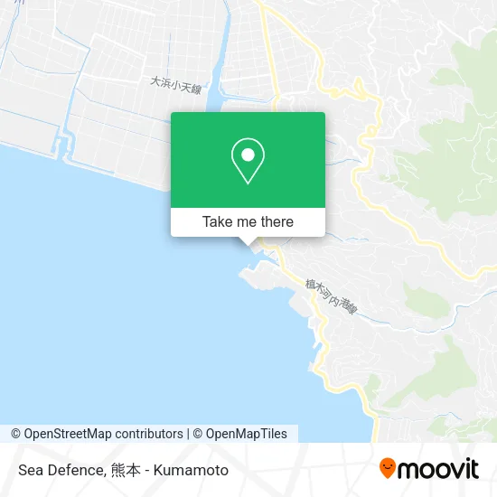 Sea Defence map