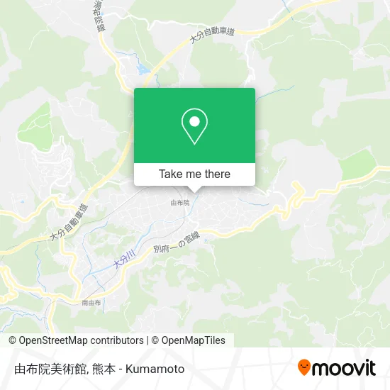 由布院美術館 map