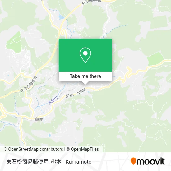 東石松簡易郵便局 map