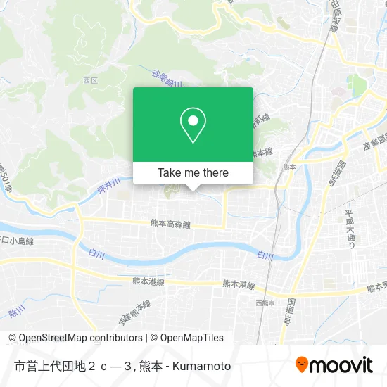 市営上代団地２ｃ―３ map