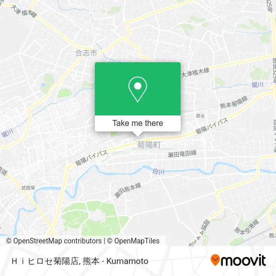 Ｈｉヒロセ菊陽店 map