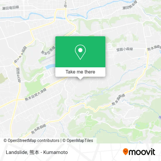 Landslide map