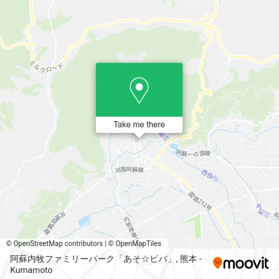阿蘇内牧ファミリーパーク「あそ☆ビバ」 map