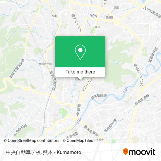 中央自動車学校 map