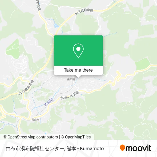 由布市湯布院福祉センター map