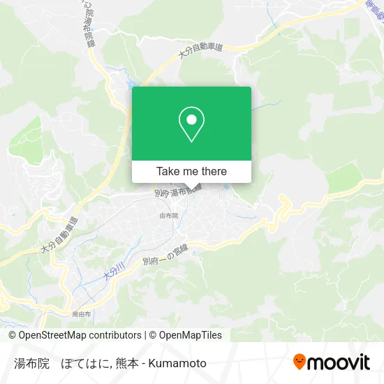 湯布院　ぽてはに map