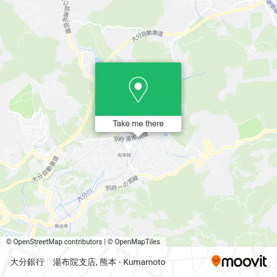 大分銀行　湯布院支店 map