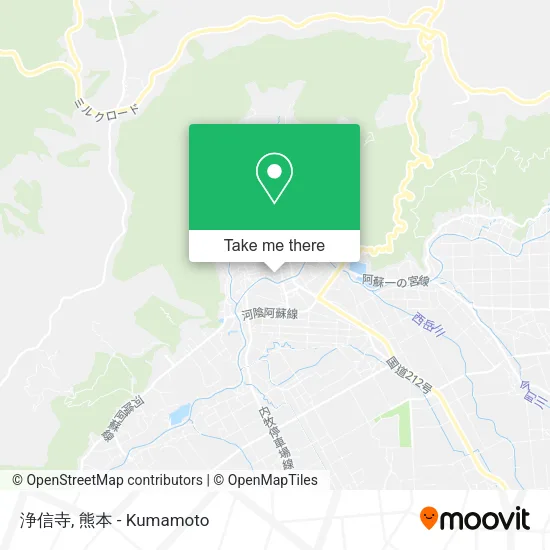 浄信寺 map