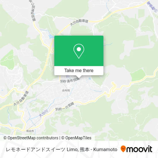 レモネードアンドスイーツ Limo map