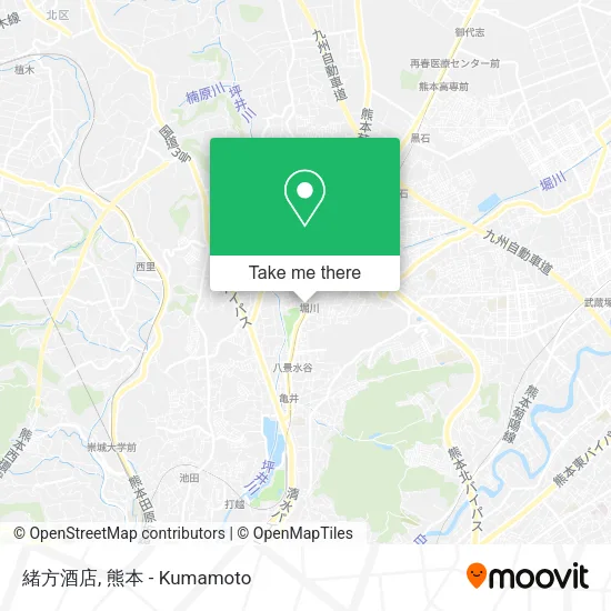 緒方酒店 map
